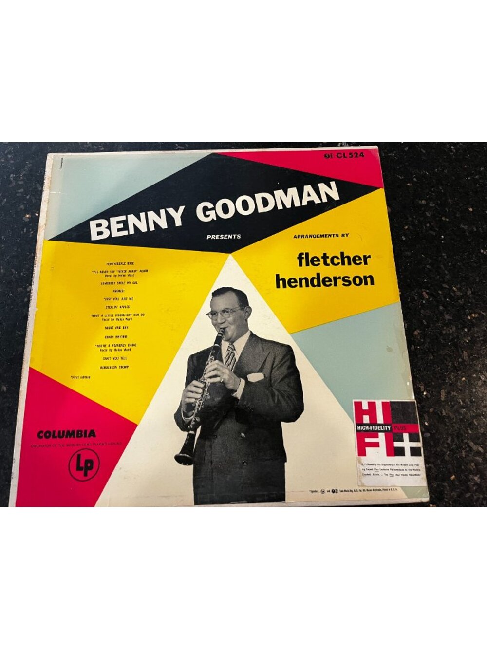 Benny Goodman - Presents Arrangements by Fletcher Henderson Vinyl Lp